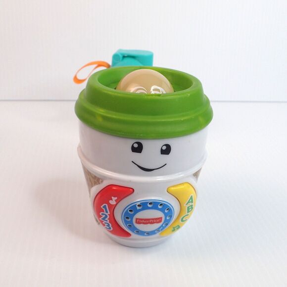 Fisher-Price Toy Lot of 5 Coffee & Smoothie Cups Remote Watch & Music Player - Picture 2 of 16